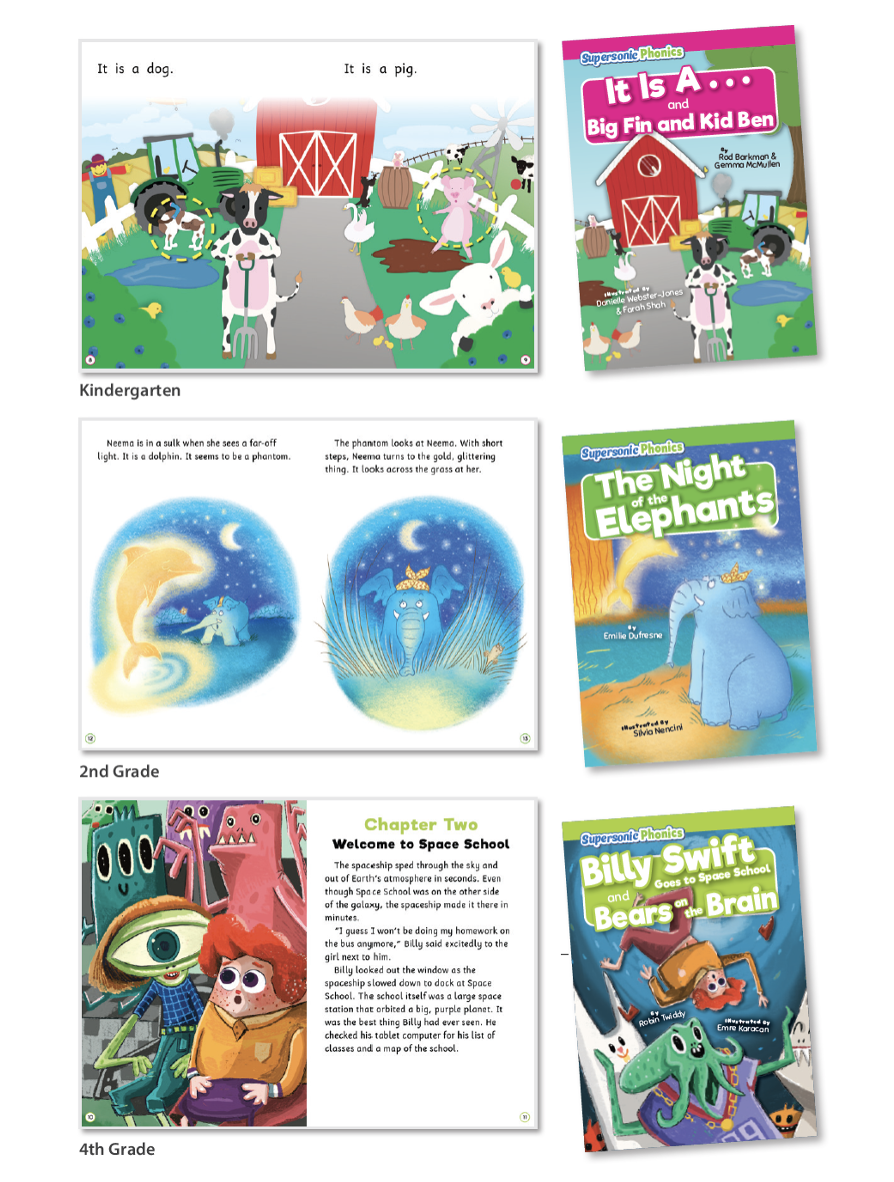 Teacher using Supersonic Sounds in classroom