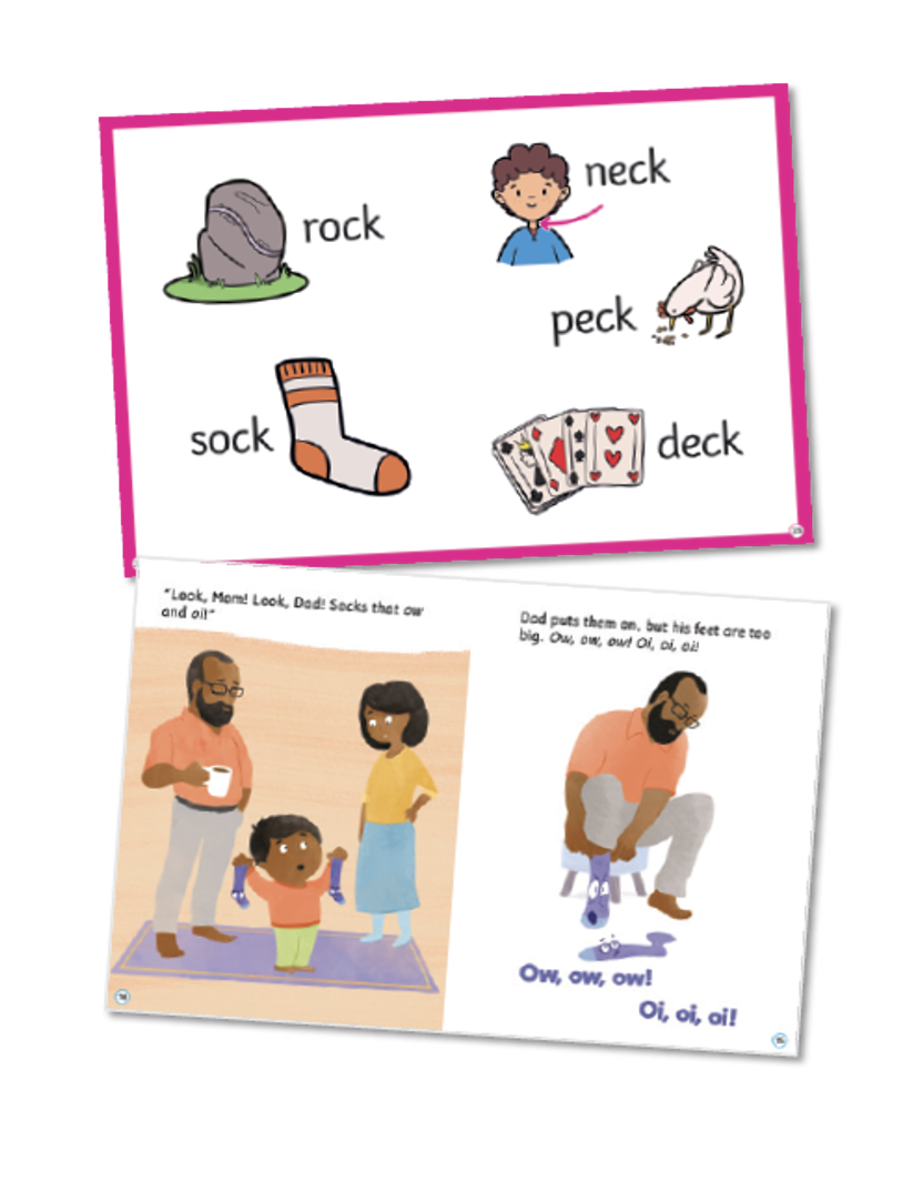 Student reading Supersonic Sounds