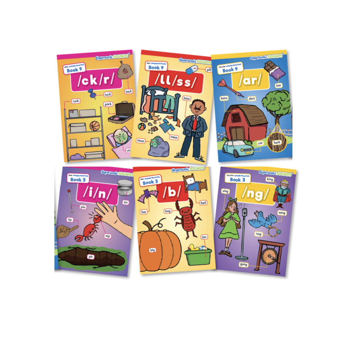 Student reading Supersonic Sounds