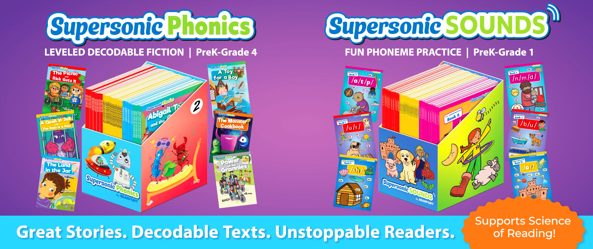 Supersonic Phonics & Supersonic Sounds 