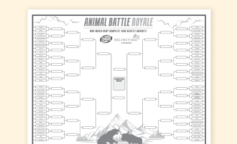 Animal Battles Bracket