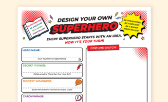 Activity: Design Your Own Superhero