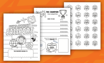 Wild Reader Passport – B&W